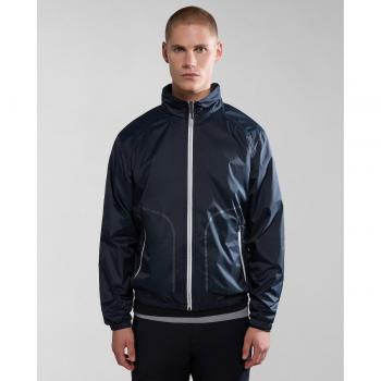 Chaqueta impermeable Napapijri A-Cloudy para hombre con cremallera, tamaño 3XL