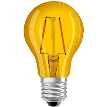 Bombilla LED Osram E27 2,5W Amarilla 235 Lúmenes Classic A