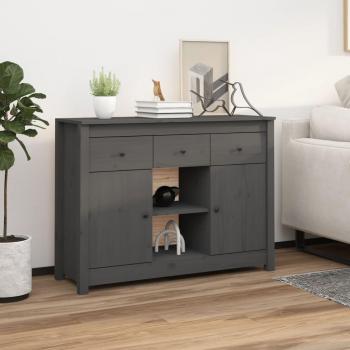 Aparador de madera maciza de pino 100x35x74,5 cm - Mueble de Almacenaje de Salón, Armarios con Puertas, Cajón de Madera, Buffet para salón Moderno, Armario