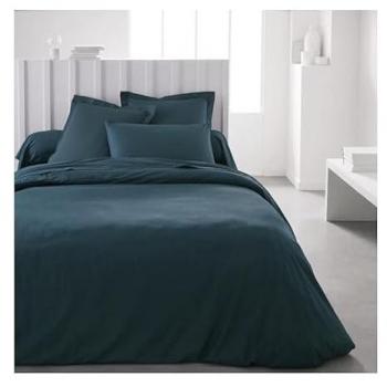 Funda de almohada TODAY Esencial Verde Turquesa 63 x 63 + 5 cm 100% Algodón Lisa