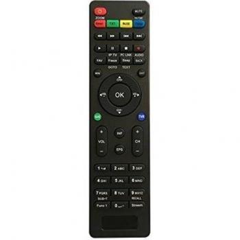 Mando a Distancia Original para Receptor de satélite HD-200s cristor Atlas HD200S, Negro