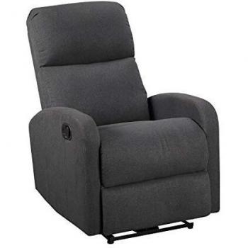 Sillón reclinable Happy Garden en tejido antracita