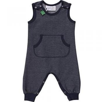 Fred's World by Green Cotton Stretch Romper, Body para Bebés, Azul