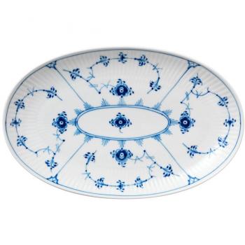 Plato ovalado Blue Fluted Plain Ø 23 cm