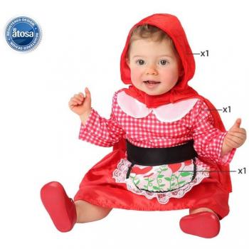 Disfraz para Bebés Rojo Fantasía 12-24 Meses