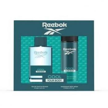Reebok Cool Your Body Men Eau de Toilette 100ml Gift Set (2 Pieces)