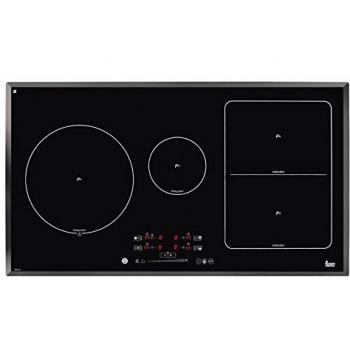 Teka IRS 943 - Hornillo eléctrico incorporado, vidrio y cerámica, 504 x 874 x 50 mm, 7400 W, color negro