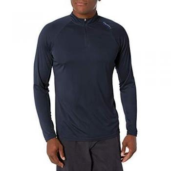 Craft Eaze Half-Zip Longsleeve-Schwarz, Grau Camisetas, Hombre, Negro, Small