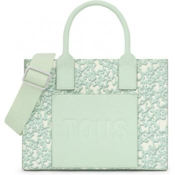 Tous Amaya Kaos Mini Evolution Shopper Bolso Mediano Transformable en Color Verde