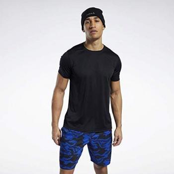 Reebok Wor We Comm SS Tech Top Camiseta, Hombre, Negro, L
