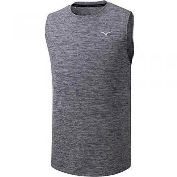 Mizuno Impulse Core Sleeveless Camiseta Sin Mangas, Hombre, Magnet, XL