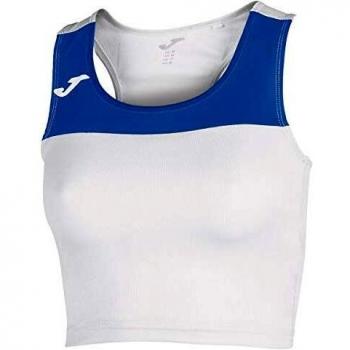 Joma Race Camisetas, Niñas, Blanco-Royal, 4XS-3XS