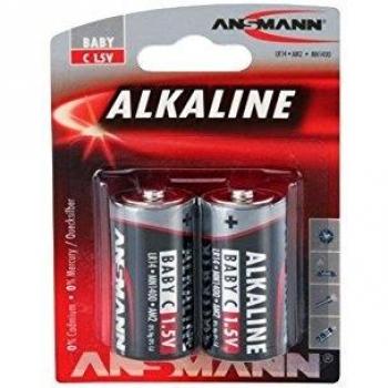 Baterías alcalinas Ansmann Baby C (LR14) - Paquete de 2