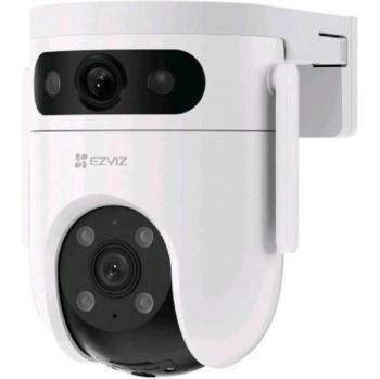 Cámara de seguridad exterior Ezviz H9c Dual 3K IP65 motorizada con detección de formas humanas y vehículos, resolución 2880 x 1620 píxeles