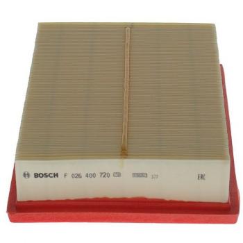 Filtro de aire BOSCH F 026 400 720 Cartucho filtrante para LEXUS RX IV