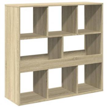 Estantería divisor de espacios roble Sonoma 100x33x94,5 cm