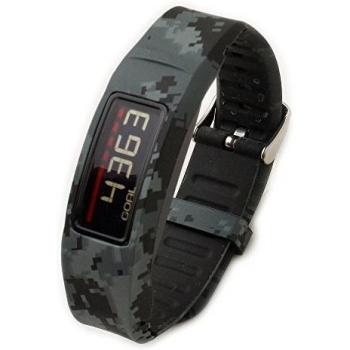 Greatfine Banda para Garmin Vivofit 2 bandas de reemplazo, Garmin Vivofit 2 Muñequera de banda de fitness actividad, con el Clasp reloj de cromo para todos los tamaños