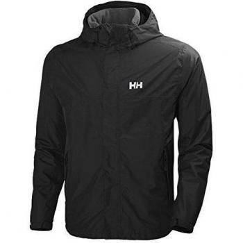 Helly Hansen HUSTAD CIS JACKET - Chaqueta con forro desmontable para hombre, color negro, talla M