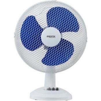 Approx APPF01D - Ventilador de sobremesa, Color Blanco