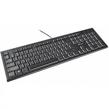 Trust Nola - Teclado multimedia, negro - QWERTY Español