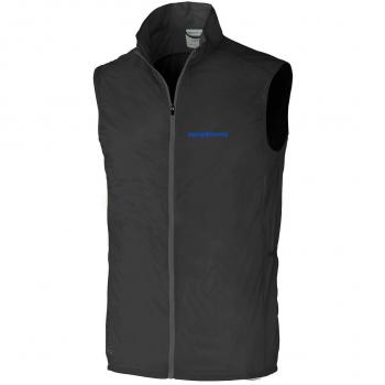 Trangoworld Fago Chaleco, Hombre, Negro/Azul Oscuro, M