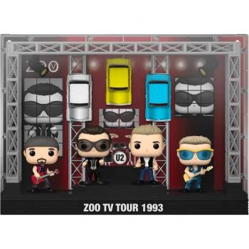 Funko Pop! Moments Deluxe: U2 Zoo TV Tour 1993 Vinyl Figure Set