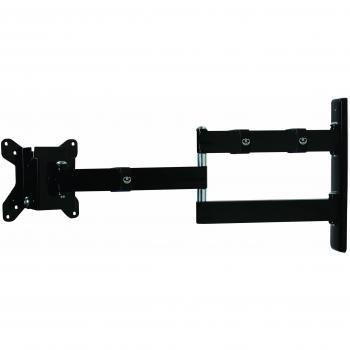 B-Tech BT7513 - Soporte de Pared para Pantalla Plana con Doble Brazo, Color Negro [Importado de Reino Unido]
