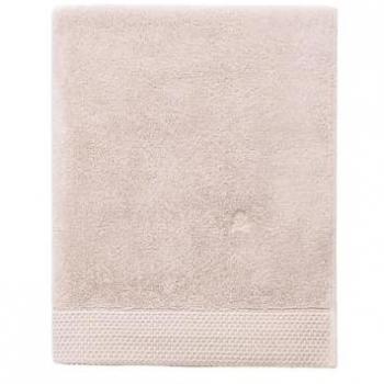 Toalla de baño NIDUS Scalpers 90x150 cm, 100% Algodón, 550 GSM, color crema con bordado de logo Home