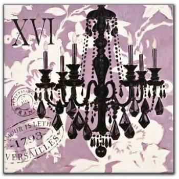 Artopweb Panel Decorativo con Diseño Barrett Baroque Crystal, Madera, Multicolor, 30x3x30 cm