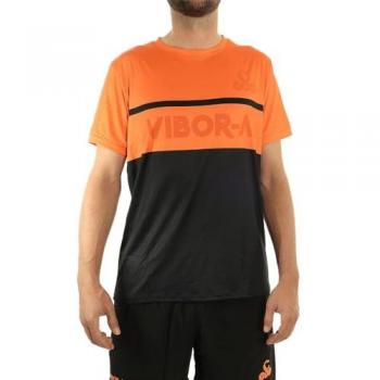 Camiseta de Manga Corta Vibor-a Hydra Pro Marino Amarillo