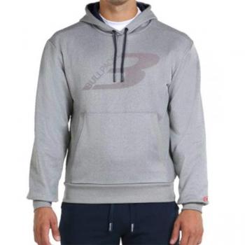Sudadera Bullpadel Nocla con capucha para hombres - Gris Medio Vigore