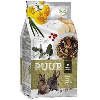 Puur Muesli Gourmet - Comida para Conejos sensibles, 800 g
