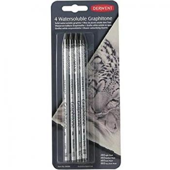 Derwent 34304 - Lápices de madera solubles