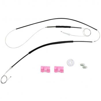 Kit de reparación para el regulador de la ventana frontal; Puerta derecha para Audi A6 1996-2004