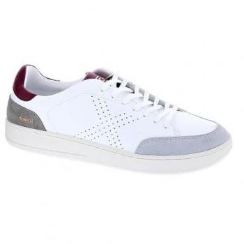 MUNICH Sneakers tenis casual X Court - Zapatillas de deporte, diseño moderno, material sintético, suela de goma antideslizante, acolchado en el tobillo, cierre de cordones, estilo urbano