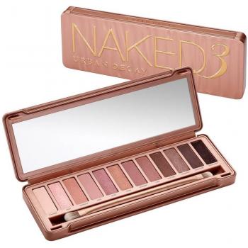 Urban Decay Naked3 Eyeshadow Palette with Brush 12x1.3 g