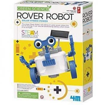 4M- Set ingeniería Solar Rover Robot, Multicolor