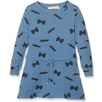 nadadelazos Dress, Vestido para Bebés, Penne and Farfalle Print, 18-24M