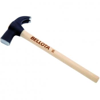 Bellota 8007-F Martillo Carpintero, Mango de Madera de Haya Boca, 37 mm, Standard, 870 g