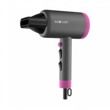 Secador de Pelo Muvip Pro Luxe 2000W - Motor DC - 2 Velocidades y 3 Temperaturas - Botón de Aire Frío - Difusor de Aire - Cable de 1,8m - Gan