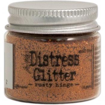 Tim Holtz Distress Glitter 1 oncia-Rusty cerniera
