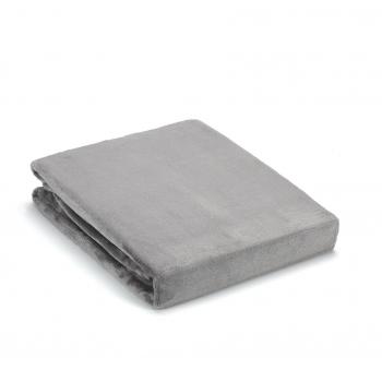 Mora Manta, Poliéster, Gris Humo, Matrimonial, 260x240x3 cm