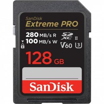 SanDisk Pro 128GB V60 UHS-II SD Cards con velocidades de lectura/escritura de 280/100MB/s