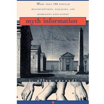 Libro de bolsillo Myth Information de J. Allen Varasdi - Desmitificando Mitos y Realidades