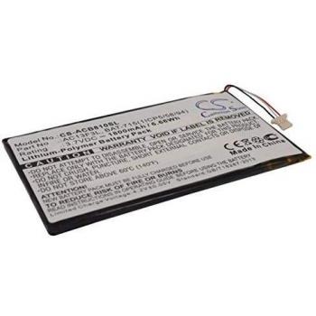 Batería para Acer Iconia B1-A71 3.7V 1800mAh Li-Polymer