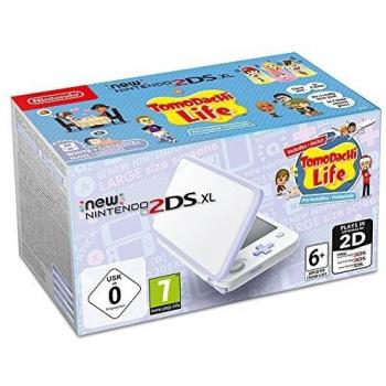 New Nintendo 2DS XL Bianco e Lavanda + Tomodachi Life [Importación italiana]