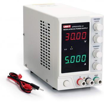 Fuente de Alimentación UNI-T UTP3315TFL-II 0-30Vdc 0-5Amp LED - Alta Precisión