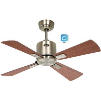 Ventilador de Techo Casafan 944011W Eco Neo III 92cm Color Cerezo y Nuez con WiFi