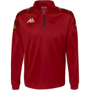 Chaqueta de entrenamiento infantil Kappa Gassolo media cremallera roja 14 años