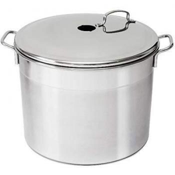 Esterilizador de Acero Inoxidable para 6 Tarros de 24 Litros